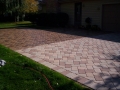 Paver driveway-brick cleaning