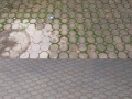 Patio-brick cleaning