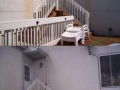 dryvitt rust removal and general house wash-Exterior building cleaning